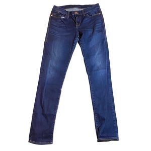 ROCK & REPUBLIC BERLIN JEANS MEDIUM WASH STUDDED POCKETS - 12 - RN 130273